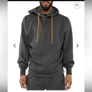 NWT. EPTM fleece hoodie charcoal-XL